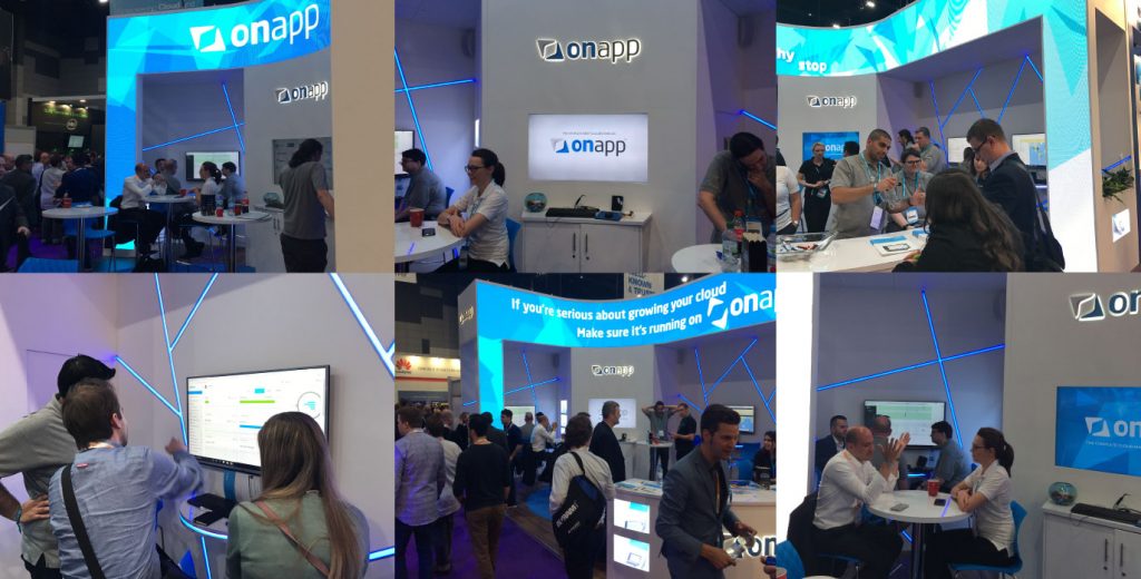 OnApp at WHD2017, booth pictures day 2